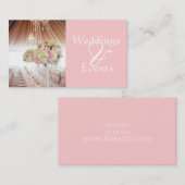 Carte De Visite Wedding planner, Restauration, Restauration, Resta (Devant / Derrière)