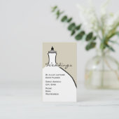 Carte De Visite Wedding planner - Robe Mariage (Debout devant)