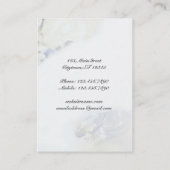 Carte De Visite Wedding planner romantique (Dos)
