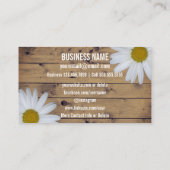 Carte De Visite Wedding planner social de fleurs sauvages de (Dos)