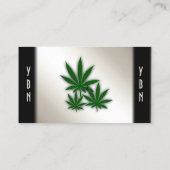 Carte De Visite Weed Business double face antique (Dos)