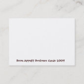 Carte De Visite Weimaraner (Dos)