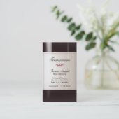 Carte De Visite Wein Steward Visitenkarte (Debout devant)