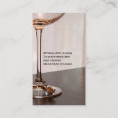 Carte De Visite Wein Steward Visitenkarte (Dos)