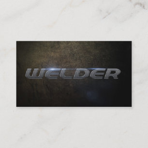 Carte De Visite Welder Business card