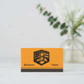 Carte De Visite Welder Business Card (Debout devant)