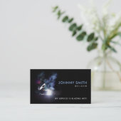 Carte De Visite Welder Slogans Business Cards (Debout devant)