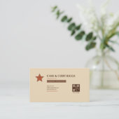 CARTE DE VISITE WESTERN (Debout devant)