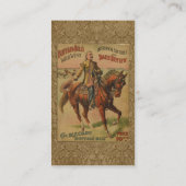 Carte De Visite Western Buffalo Bill Wild West (Dos)