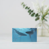 Carte De Visite Whale Wonders (Debout devant)