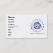 Carte De Visite What Are You Coded For ? (Amino Acid Wheel) (Devant)