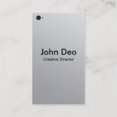 Carte De Visite Whatsapp a inspiré l'iPhone de | (Dos)