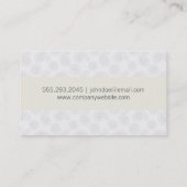 Carte De Visite Whimsical 2 | Vent et échelles (Dos)