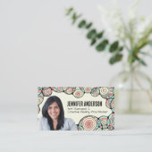 Carte De Visite Whimsical Hand-Drawn Art Therapist  (Debout devant)