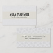 Carte De Visite Whimsique | Vent et échelles (Devant / Derrière)