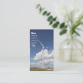 Carte De Visite Whirling Wonders : Exploiter le pouvoir de la natu (Debout devant)