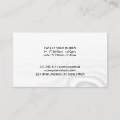 Carte De Visite Whisk | Arrière - plan idiot | Les beignets (Dos)