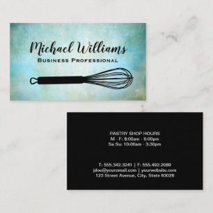 Carte De Visite Whisk Chef culinaire