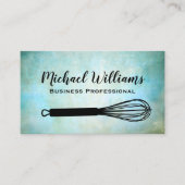 Carte De Visite Whisk Chef culinaire (Devant)