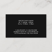Carte De Visite Whisk | Chef exécutif (Dos)