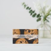 Carte De Visite Whisk | Chef pâtissier | Cookies (Debout devant)