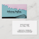 Carte De Visite Whisk | Froid | Culinaire (Devant / Derrière)