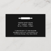 Carte De Visite Whisk II | Maître culinaire (Dos)