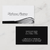 Carte De Visite Whisk II | Maître culinaire (Devant / Derrière)