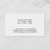 Carte De Visite Whisk | Lecteurs d'or | Métallique d'or (Dos)