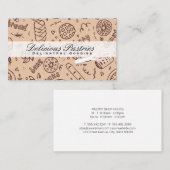 Carte De Visite Whisk | Motif pâtissier (Devant / Derrière)
