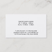 Carte De Visite Whisk (or) | Maître culinaire (Dos)