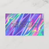 Carte De Visite Whisk | Rainbow Liquid (Dos)