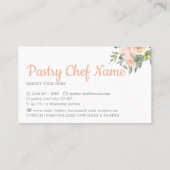 Carte De Visite Whisk Signature cuisson mignonne (Dos)