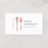 Carte De Visite WHISK SPOON SPATULA LOGO II pour boulangerie, Rest (Devant)
