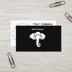 Carte De Visite White Elephant Family Home Adresse Républicaine