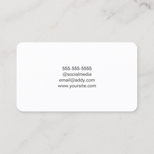 Carte De Visite White Ombre Hot Rose Parties scintillant Bokeh Pho (Dos)