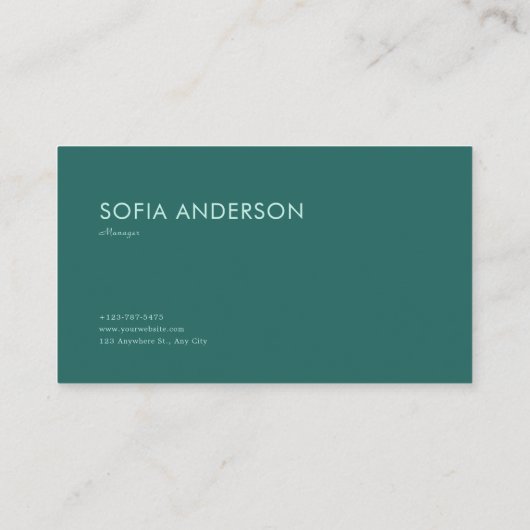 Carte De Visite White Rose Floral and Full Moon Castle Night (Dos)