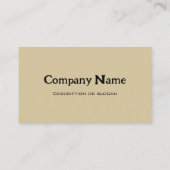 Carte De Visite Whitetail Deer Doe dans la forêt d'automne (Dos)