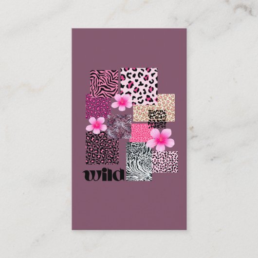 Carte De Visite wild (Devant)