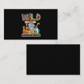 Carte De Visite Wild About Kindergarten (Devant / Derrière)