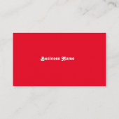 Carte De Visite Wild Colorful Business Card (Dos)