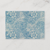 Carte De Visite William Morris - Blue Marigold - Floral (Dos)