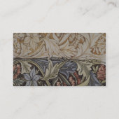 Carte De Visite William Morris Bluebell Tapestry Design (Dos)