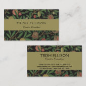 Carte De Visite William Morris grenade classique fruits (Devant / Derrière)