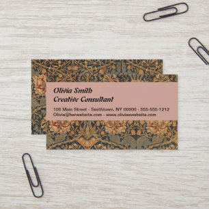 Carte De Visite William Morris Honeysuckle Rich Wallpaper