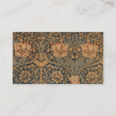 Carte De Visite William Morris Honeysuckle Rich Wallpaper (Dos)