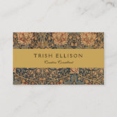 Carte De Visite William Morris Honeysuckle Rich Wallpaper (Devant)