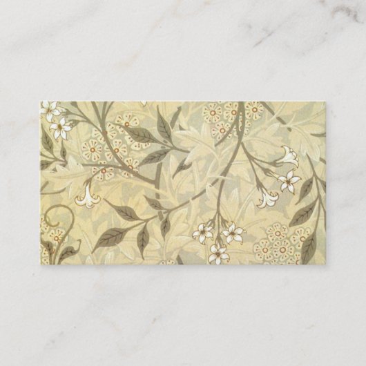 Carte De Visite William Morris - Jasmine Wallpaper 1872 (Devant)