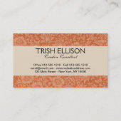 Carte De Visite William Morris Mallow Fond d'écran floral (Dos)