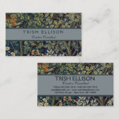 Carte De Visite William Morris Pheasier Bois Bois (Devant / Derrière)